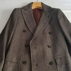 Suitsupply DB 3/4 length overcoat.